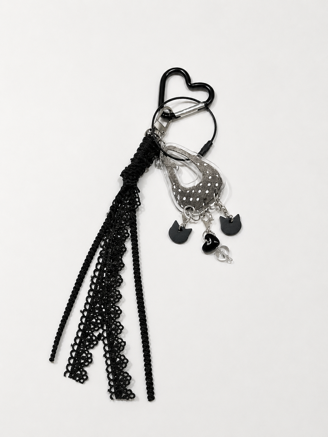 acrylic cat_black