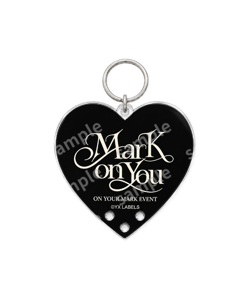 [Mark on You] ハートチャーム / CARBON BLACK-zoom-