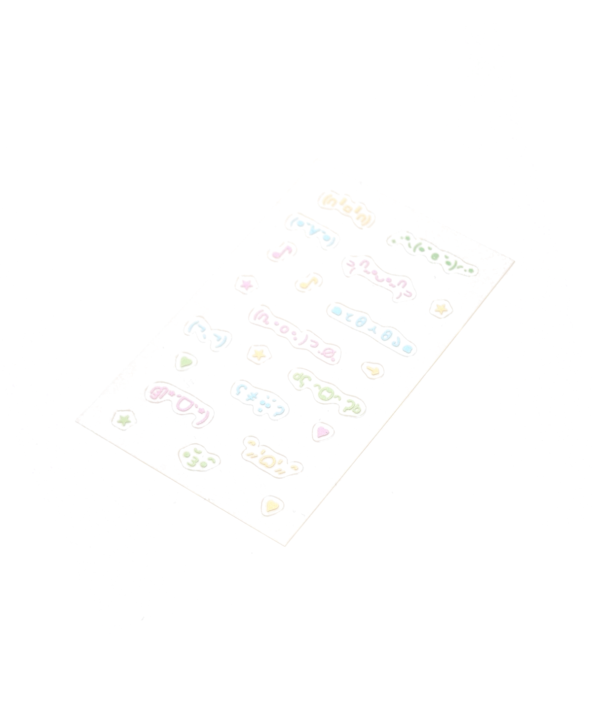 顔文字 フォトステッカー