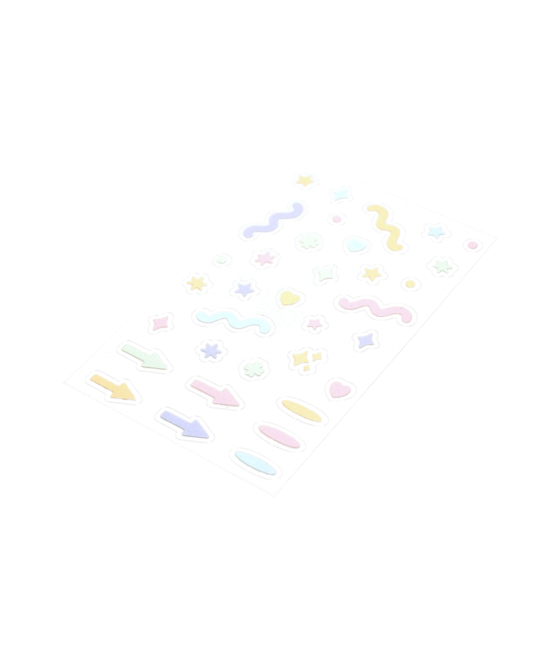 きらきらウェーブ フォトステッカー-zoom-