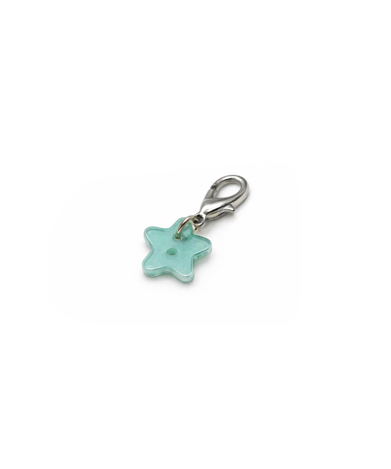 acrylic button_star_dark green-1