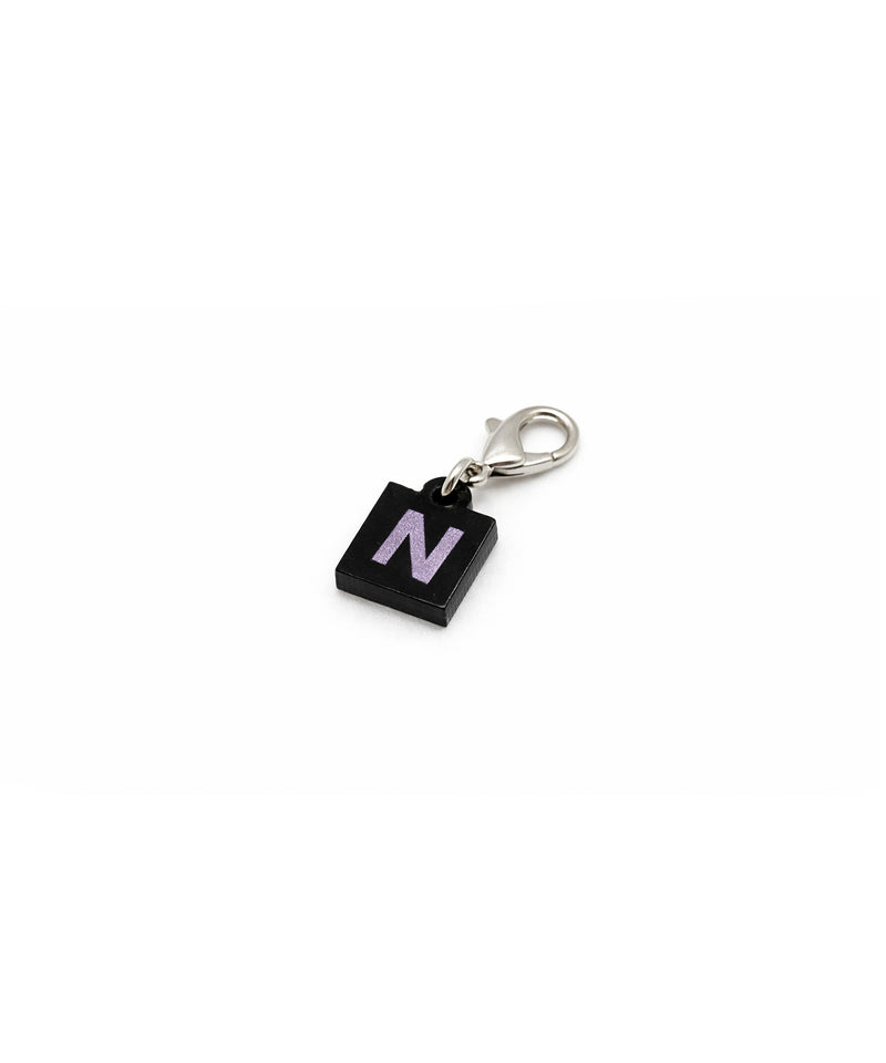 acrylic charm_square_initials_black_N-zoom-