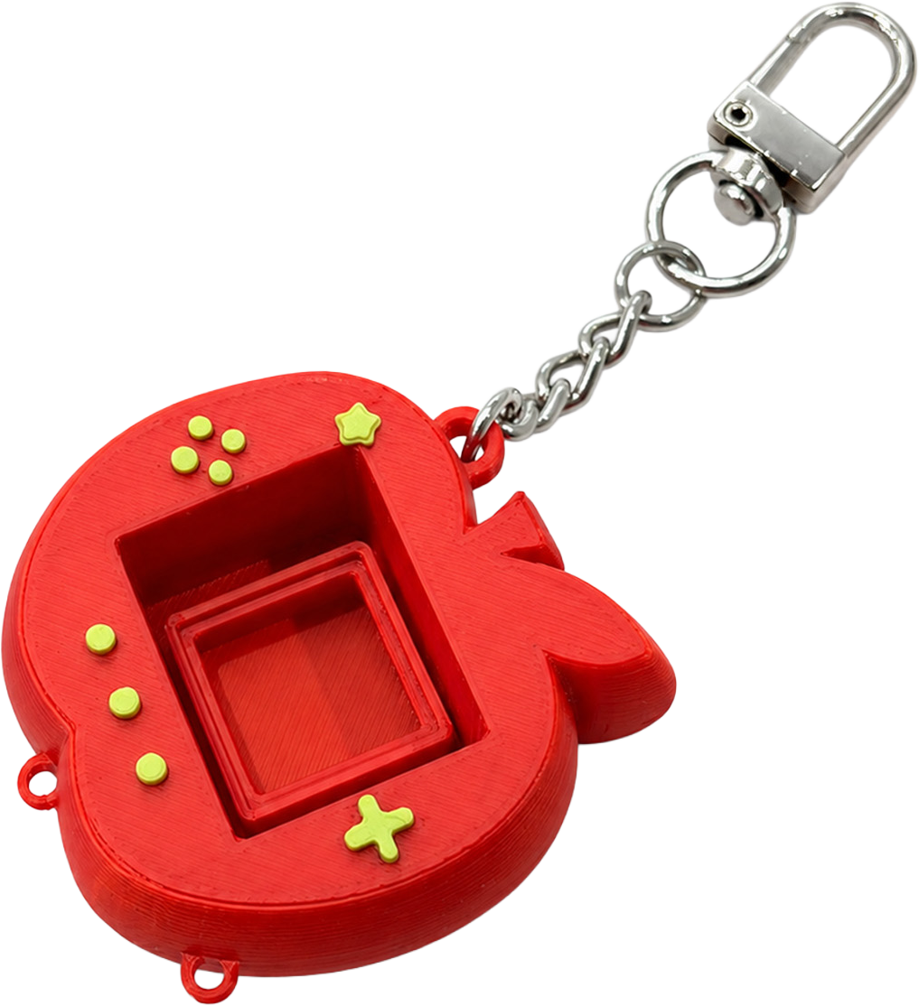 Apple Clicker Keyring frame (Red)