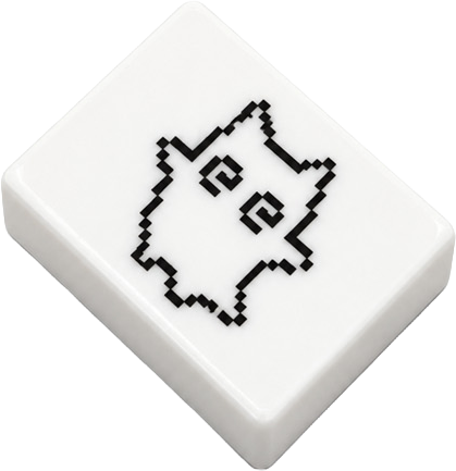 Ghost Clicker Keyring keycap