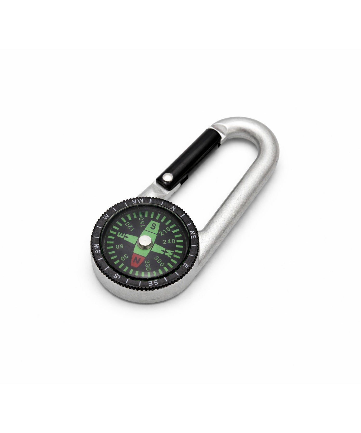 large carabiner_compass_black
