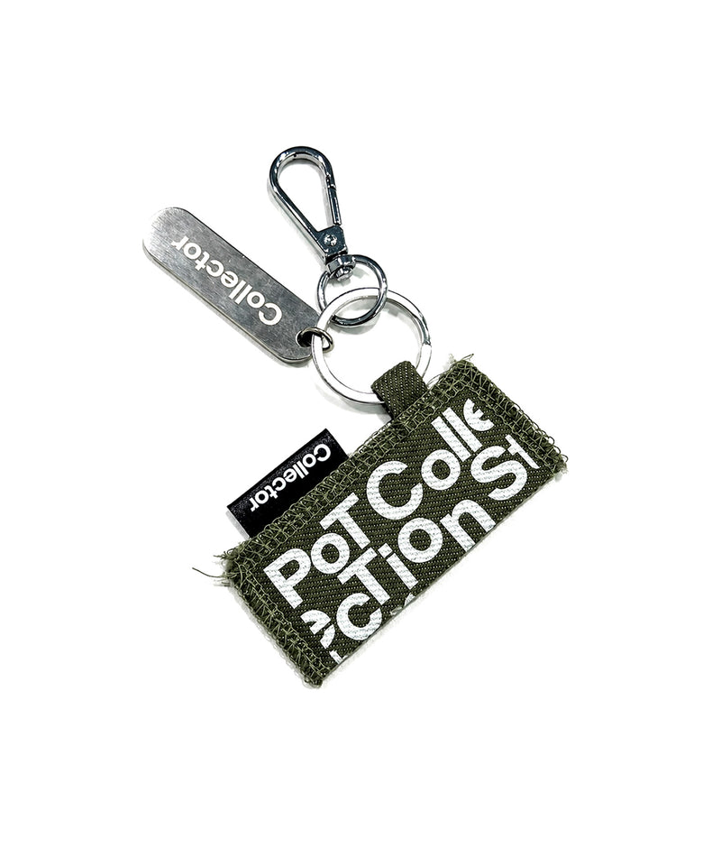 lighter keyring khaki(gray lettering)-zoom-