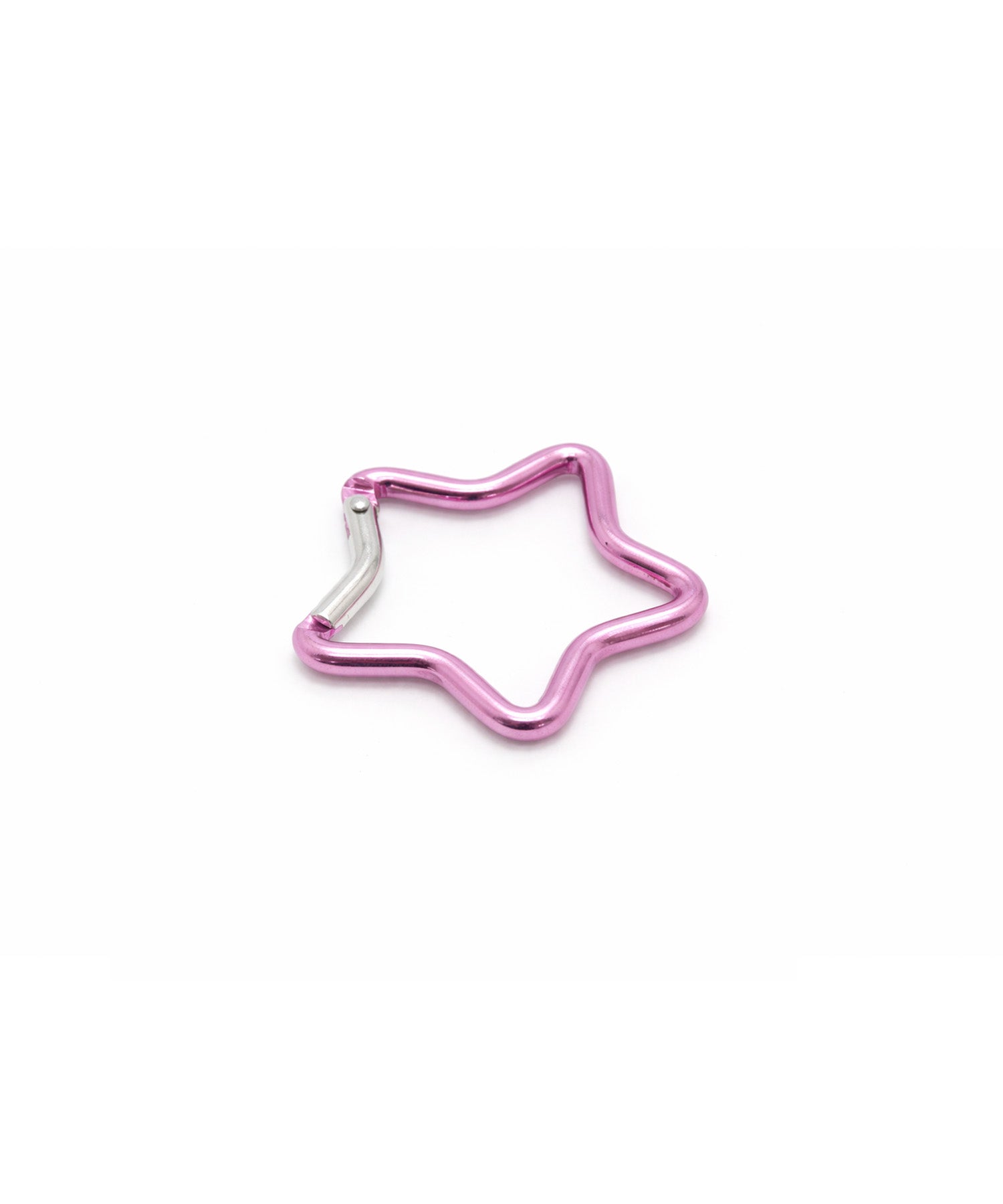 pink shape carabiner_star