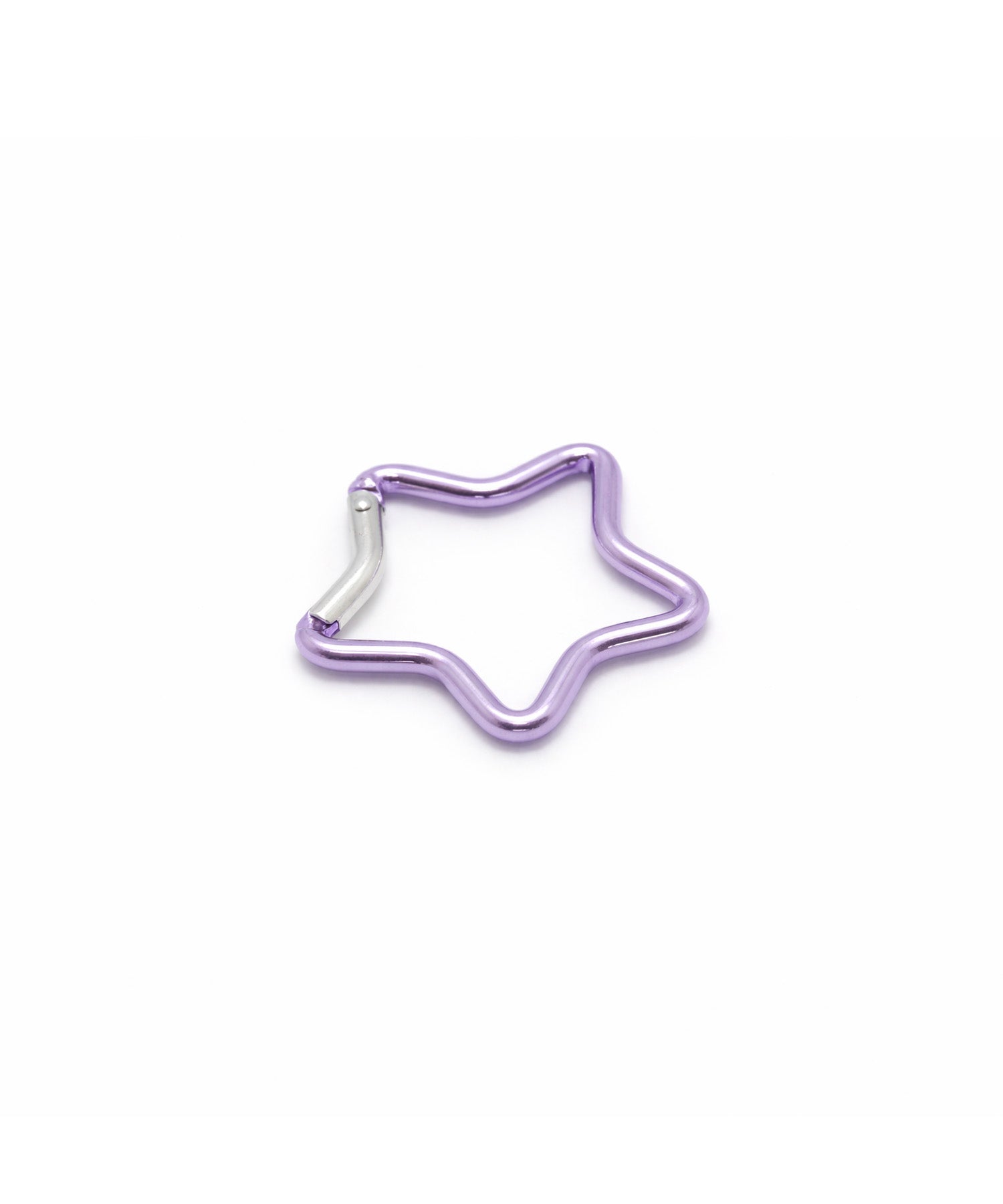 purple shape carabiner_star